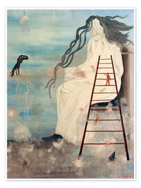 Wandbild Die Riesin (Die Leiter), 1926 - Yves Tanguy