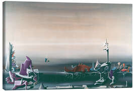 Lærredsbillede The Interrogation, 1937 - Yves Tanguy