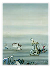 Wandbild Wunder der Meere, 1936 - Yves Tanguy