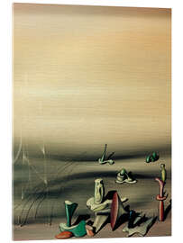 Acrylglasbild Einige Herren - Yves Tanguy