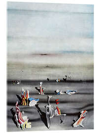 Acrylglasbild Die Möbel der Zeit - Yves Tanguy