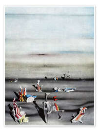 Wandbild Die Möbel der Zeit - Yves Tanguy