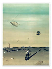 Wandbild Das Flugzeug, 1929 - Yves Tanguy
