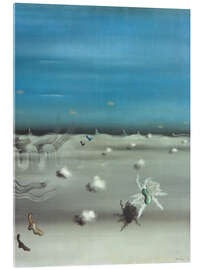 Acrylglasbild Bernsteinblick - Yves Tanguy