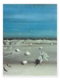 Wandbild Bernsteinblick - Yves Tanguy
