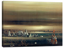 Leinwandbild Treffpunkt der Parallelen, 1935 - Yves Tanguy