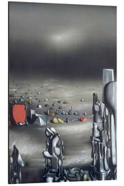 Tableau en aluminium Reste, el le faut, 1927 - Yves Tanguy