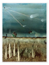 Wandbild Morgen werden sie mich erschießen, 1928 - Yves Tanguy