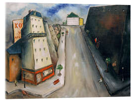 Acrylglasbild Rue de la Santé, 1925 - Yves Tanguy