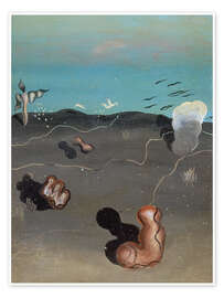 Wandbild Die Jongleure, 1954 - Yves Tanguy