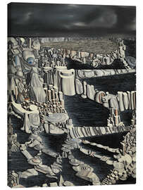 Tableau sur toile Imaginary Numbers, 1954 - Yves Tanguy