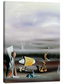 Leinwandbild Aufbau und Zerstörung, 1940 - Yves Tanguy