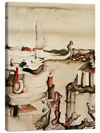 Leinwandbild L'Armoire de Protée (The armoire of Proteus), 1931 - Yves Tanguy