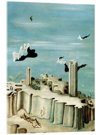 Acrylglasbild Weder Sagen noch Gestalten, 1930 - Yves Tanguy