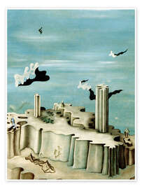 Wandbild Weder Sagen noch Gestalten, 1930 - Yves Tanguy