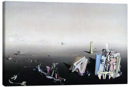 Leinwandbild Azurblauer Tag, 1937 - Yves Tanguy