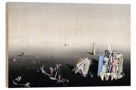 Holzbild Azurblauer Tag, 1937 - Yves Tanguy