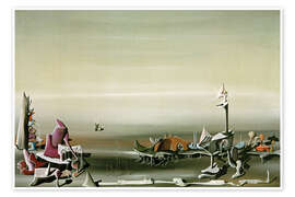 Wandbild Das Verhör, 1937 - Yves Tanguy