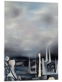 Acrylglasbild Die Sterne durchbohren, 1951 - Yves Tanguy
