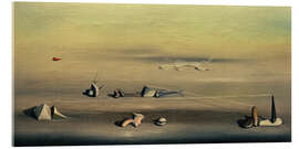 Acrylglasbild Landschaft, 1938 - Yves Tanguy