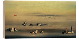 Holzbild Landschaft, 1938 - Yves Tanguy