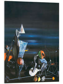 Acrylglasbild Gemächlich gen Norden - Yves Tanguy