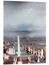 Acrylglasbild Die Schnelligkeit des Schlafes, 1945 - Yves Tanguy