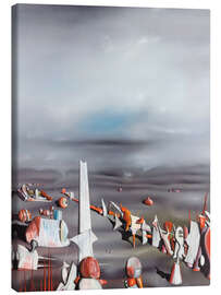 Leinwandbild Die Schnelligkeit des Schlafes, 1945 - Yves Tanguy