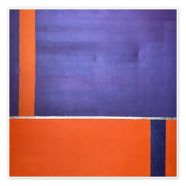 Wandbild Farbgrenzen - Lisa Auer