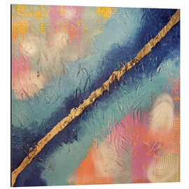 Magnettafel Goldener Fluss