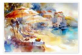 Wandbild Mediterranes Glück - Peter Roder