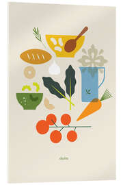 Acrylglasbild Ribolita - Maja Modén