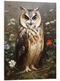 Acrylglasbild Eule - DejaReve