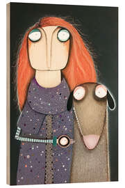 Holzbild Der Bell-nich-Keks - Lacaluna