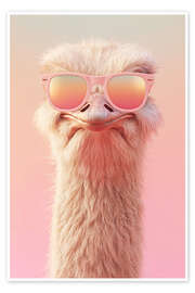 Poster PINKISS Kollektion - Der Strauß