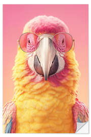 Wandsticker PINKISS Kollektion - Der Ara