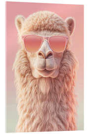 Acrylglasbild PINKISS Kollektion - Das Lama
