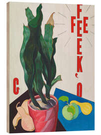 Holzbild Georgia O'Keeffe - Charles Demuth