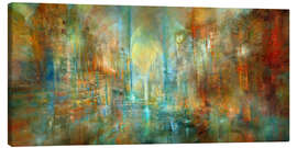 Leinwandbild Treppe zu tausend Morgendämmerungen - Annette Schmucker