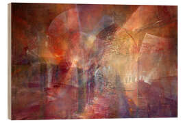 Holzbild Schwelle der Samtsonne - Annette Schmucker