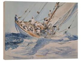 Holzbild Kutter Mariquita - Matthias Kriesel