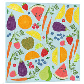 Alubild Obst und Gemüse