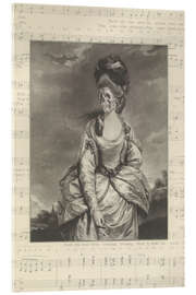 Acrylglasbild Geisterdame