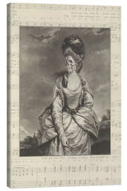 Leinwandbild Geisterdame