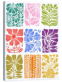 Leinwandbild Bloom Blocks - Valentina Ramos