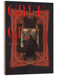 Holzbild Greece IV - Frank Moth