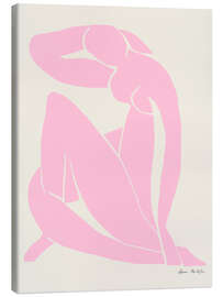 Leinwandbild Rosé Nude - Henri Matisse