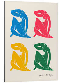 Magnettafel Colourful Nude Composition