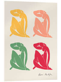 Acrylglasbild Soft Nude Composition - Henri Matisse