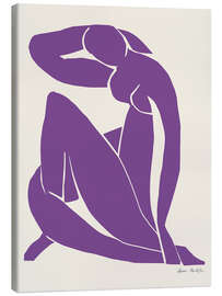 Leinwandbild Purple Nude